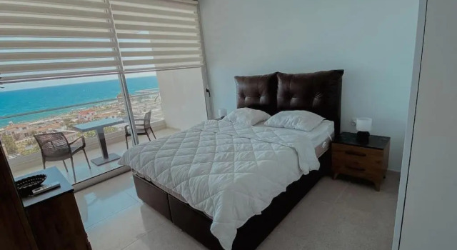 1 Bedroom with Panoramic Sea View, Book Apartment Hotels in Northern Cyprus with a Pool, Swimming Pool