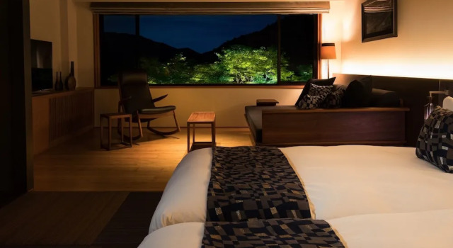 Двухместный номер Superior barhotel Hakone Kazan