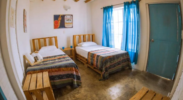 Двухместный номер Superior с видом на море Playa del Ritmo Beach Hostel & Bar