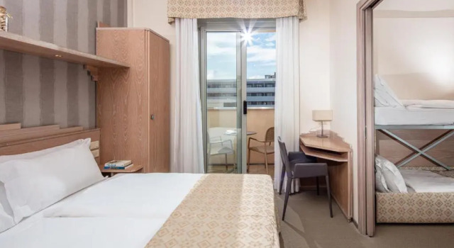 Четырёхместный номер Standard Hotel Europa Lignano