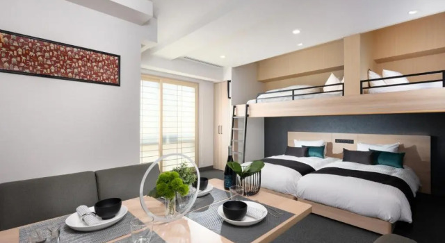 Апартаменты Loft Bed MIMARU Osaka Namba North