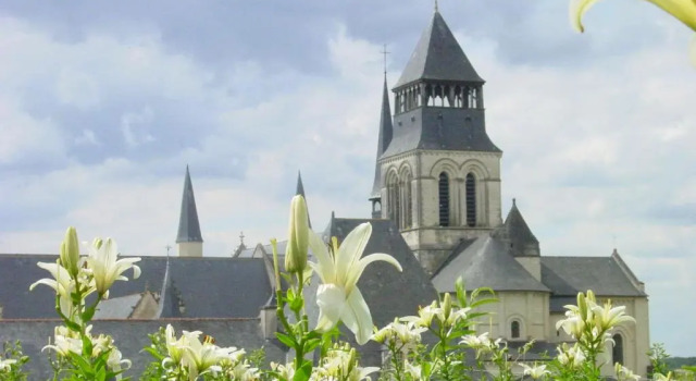 Номер Standard с красивым видом из окна Logis Hotel La Croix Blanche Fontevraud