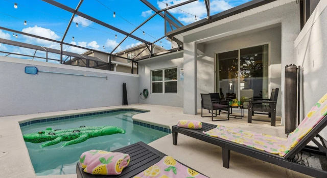 South-facing Pool 5BR Storey Lake Lazy River 2437, Rezerwuj Apartament Kissimmee Kissimmee