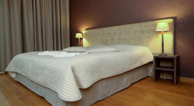 Апартаменты c 1 комнатой с балконом Отель Riga Lux Apartments - Ernesta
