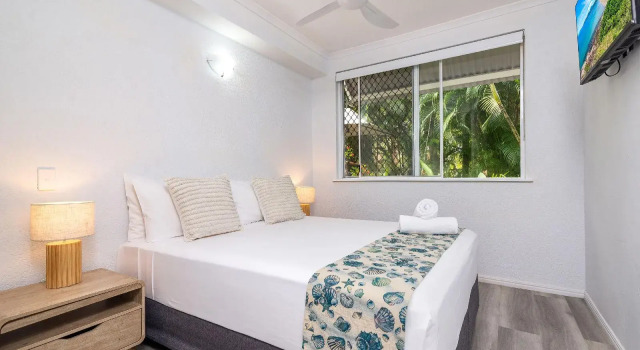 Seascape Holidays - Coral Apartments, Prenota Appartamento Hotel a Queensland con parcheggio, Parcheggio