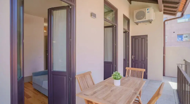 Апартаменты Comfort с балконом Feel Porto Matosinhos Ocean Flats