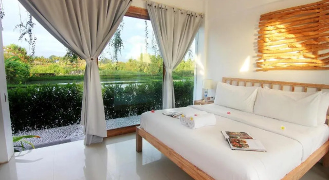 Вилла Deluxe с балконом и с красивым видом из окна Dsawah Villa