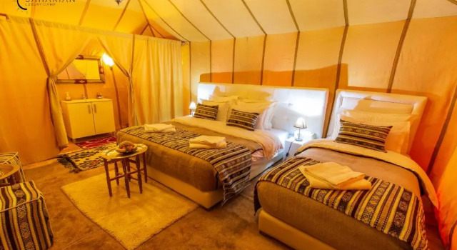 Трёхместный номер Deluxe Asafar Luxury Camp