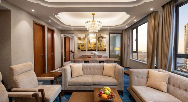 Двухместный люкс Executive Ramada Encore by Wyndham Wuhan Caidian