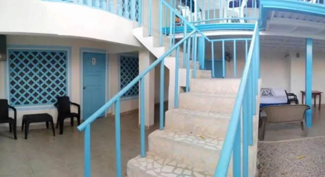 Кровать в общем номере Hostel Samara