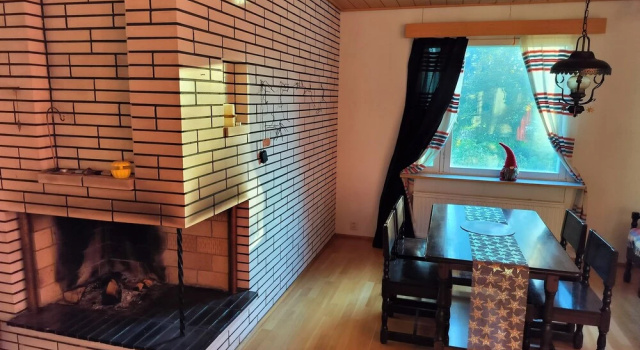 3 makuuhuonetta Perhe Mökki puutarhanäkymä LT Villa