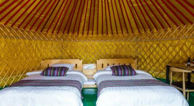 Тент Kaoshan Daying Self-driving Tour Guesthouse