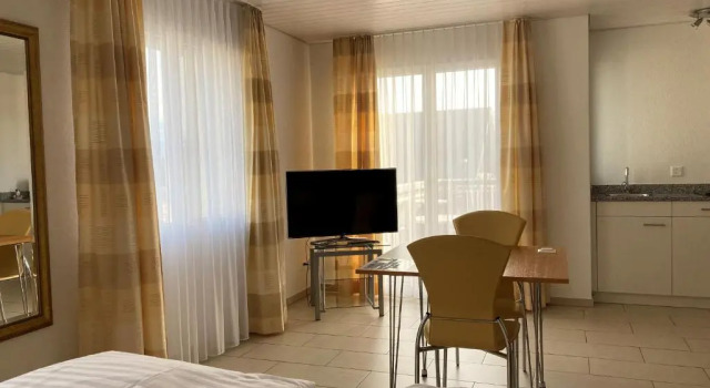 Студия с балконом Krone Bed & Breakfast