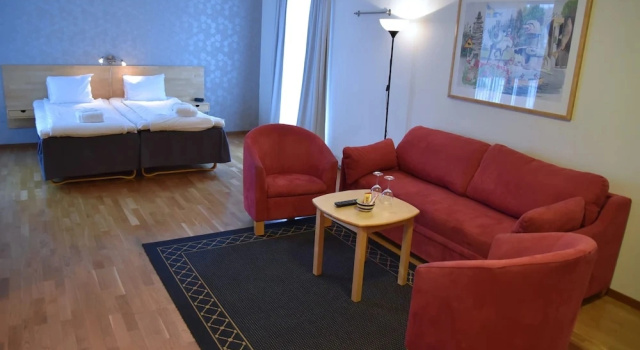 Двухместный люкс с видом на город Hotell Årjäng