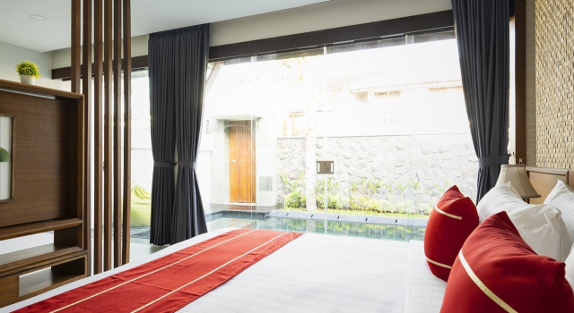 Del Cielo Villa Seminyak, Rezervovat Vila Chaty v Bali, Chalupa