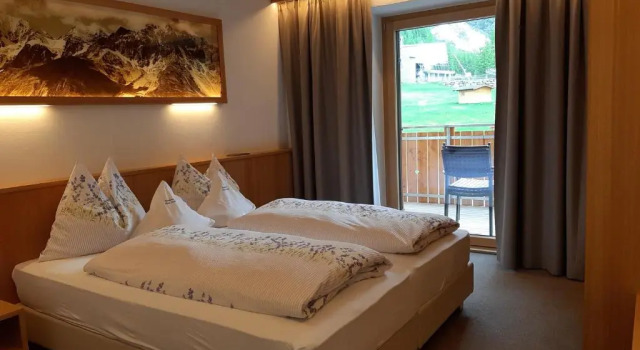 Апартаменты с 2 комнатами с балконом Residence Haus Peder