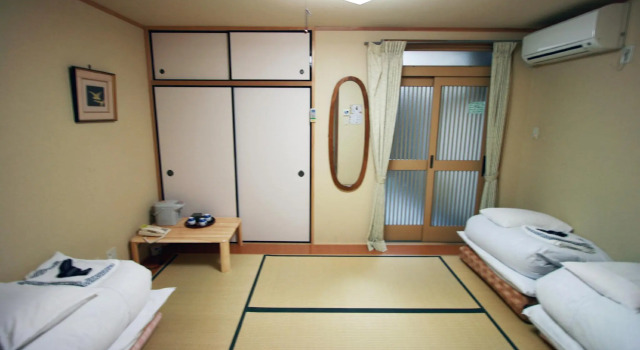 Трёхместный номер (футоны) Ikoi-no-Ie Guesthouse