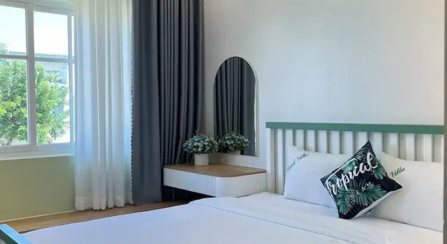 Семейная вилла с 3 комнатами с балконом и с видом на сад KaMi Villa - Novaworld Phan Thiết