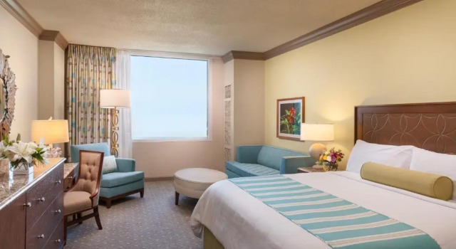 Номер Standard с видом на окрестности Moody Gardens Hotel Spa and Convention Center
