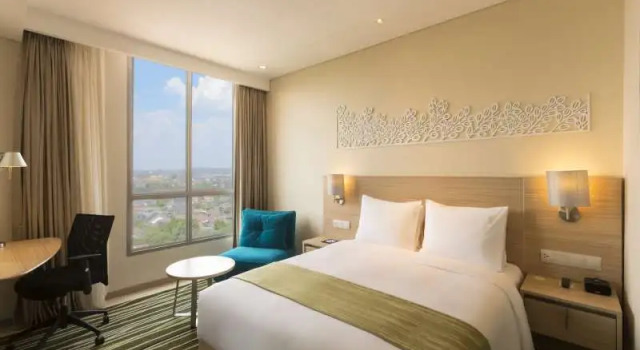 Lit en dortoir Holiday Inn Express Semarang Simpang Lima, an IHG Hotel