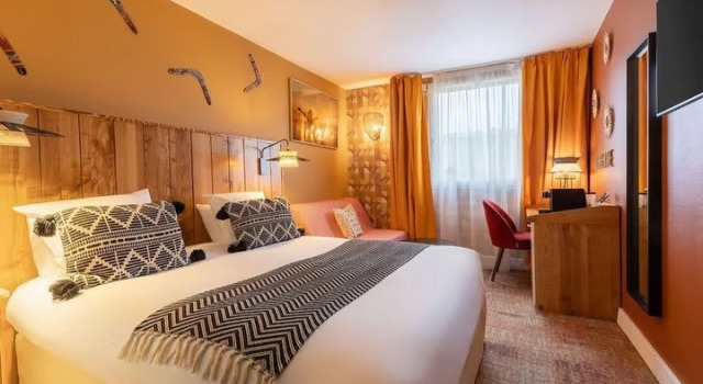 Четырёхместный семейный номер Standard Four Points by Sheraton Paris Charles de Gaulle Airport