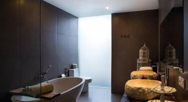 Villa Coklat 3Bdr. Drupadi Seminyak, Rezervovat Vila Chaty v Bali, Chalupa