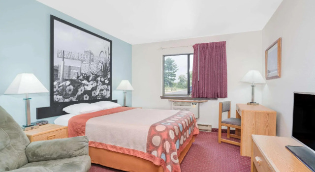 Standard Doppel Zimmer Super 8 by Wyndham Tomah Wisconsin