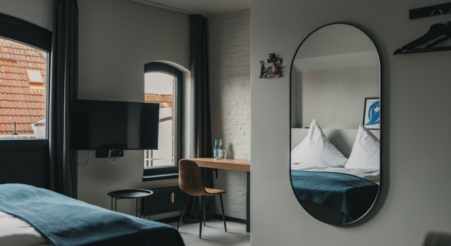 Двухместный номер Comfort c 1 комнатой с видом на канал Zur Mühle - Hotel am Fleth