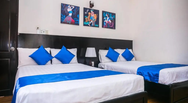 Двухместный номер Deluxe с видом на море Blue Star Hotel