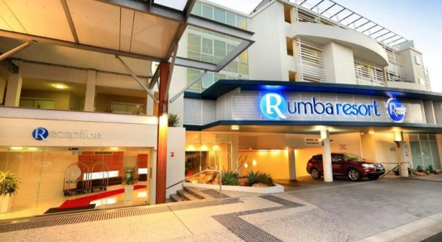 Rumba Beach Resort, Buchen Sie Resort Hotels in Caloundra mit Pool, Schwimmbad