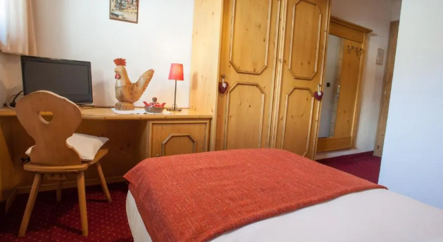 Одноместный номер Standard Hotel Vallée Blanche Courmayeur