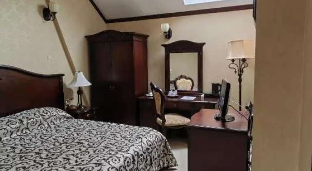 Standardní Dvoulůžkový s manželskou postelí podkroví pokoj Hotel Carol