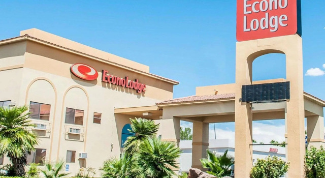 Кровать в общем номере Econo Lodge Las Cruces University Area