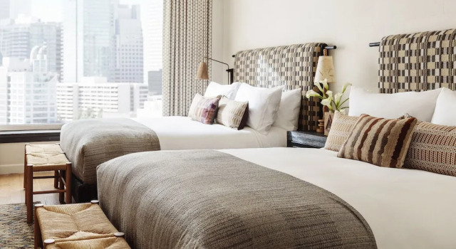 Номер Deluxe Downtown Los Angeles Proper Hotel, a Member of Design Hotels