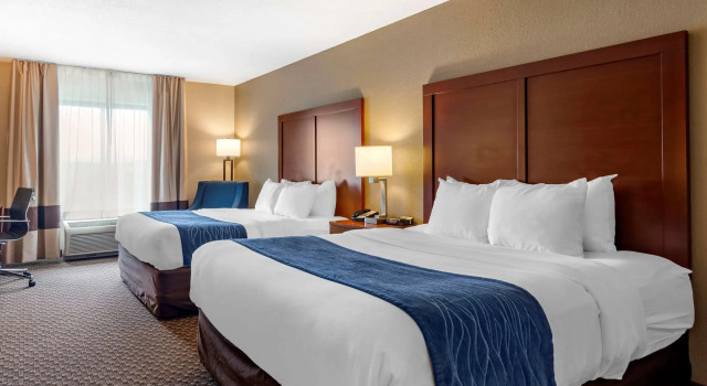 Четырёхместный номер Standard Comfort Inn & Suites Blue Ridge