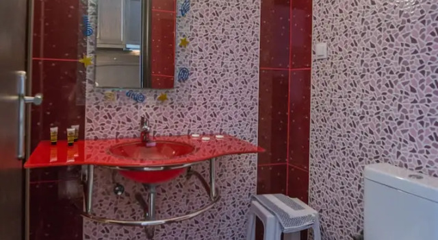 Студия с балконом и с видом на море Marilena Apartments