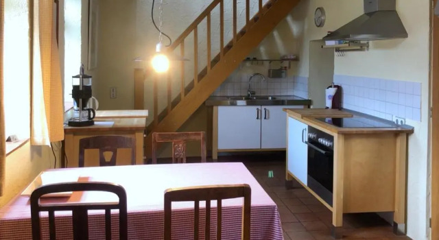 Коттедж с красивым видом из окна Gut Bunt Ferienhaus