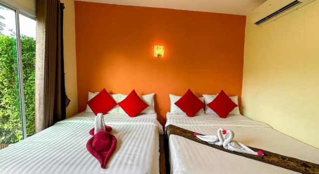 Семейный номер Standard с видом на сад Lanta A&J Klong Khong Beach