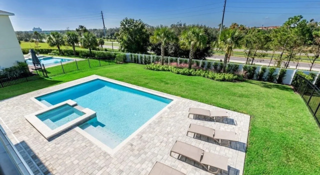Вилла c 1 комнатой с балконом Encore Resort Villa W Private Pool and Spa 7670