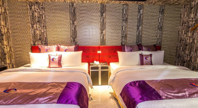 Четырёхместный номер Comfort с балконом Ting-Shuai Motel