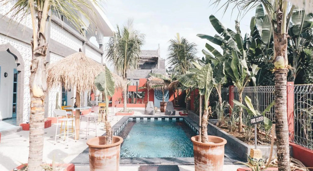 Sunflower Stay And Surf, Book Hotel Hoteller i Denpasar med parkering, Parkering