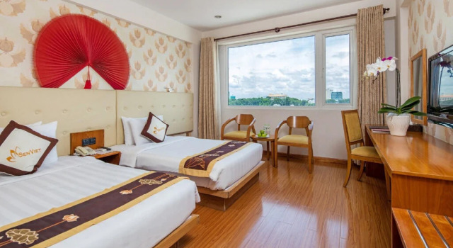Номер Deluxe Viet Lotus Saigon Hotel
