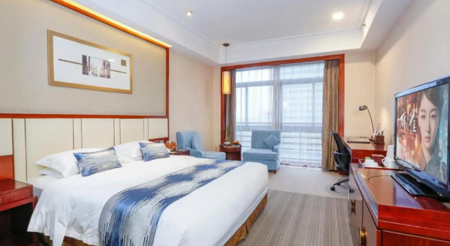 Standardowy dwuosobowy pokój Yiwu Ocean Hotel