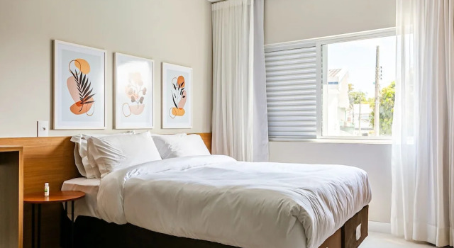 Апартаменты Classic Prédio com apartamentos completos, com piscina e a passos da praia - Agua Marinha