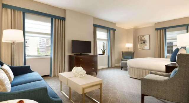 Двухместный люкс Grand c 1 комнатой Fairmont Olympic Hotel