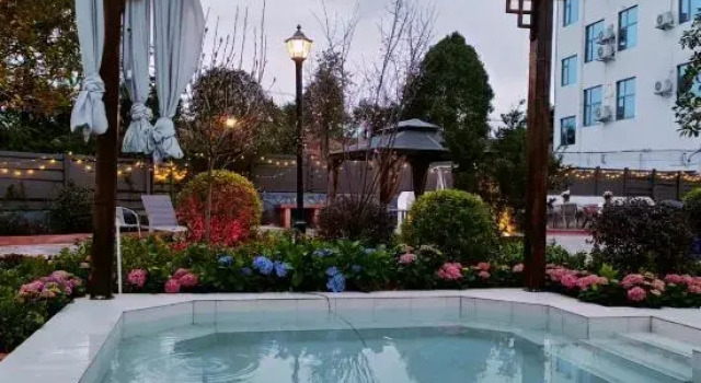 Mansen Hot Spring Hotel, Yizhang 1liu Town, Prenota Hotel Hotel a Chenzhou con parcheggio, Parcheggio