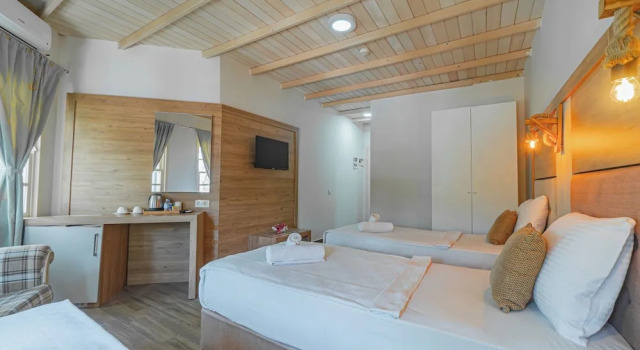 Трёхместный номер Superior с балконом и с видом на сад Alexander The Great Resort & Spa