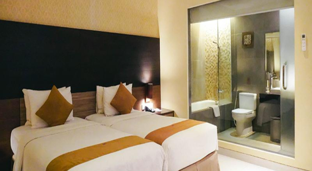 Двухместный номер Deluxe с балконом Crystal Lotus Hotel Yogyakarta