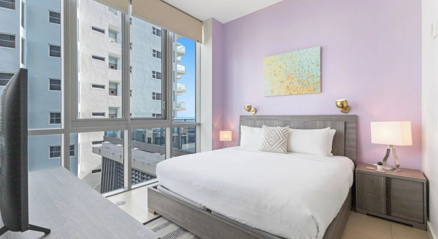 Апартаменты Standard c 1 комнатой с балконом и с видом на город Dharma Home Suites Miami Beach at Monte Carlo