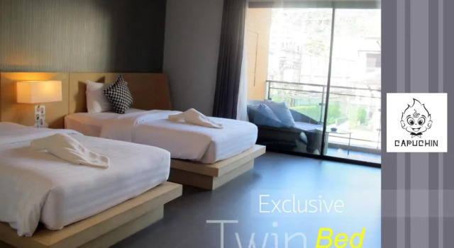 Двухместный номер Deluxe с балконом The Capuchin Hotel Krabi, Ao Nang Beach